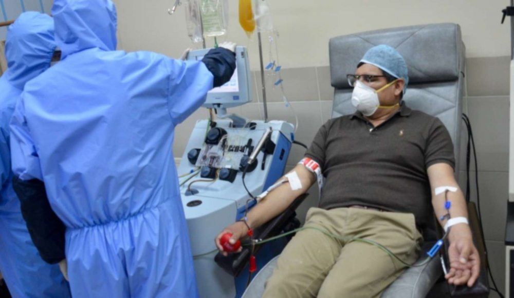 Campaña de donación de plasma para enfrentar rebrote de Covid-19