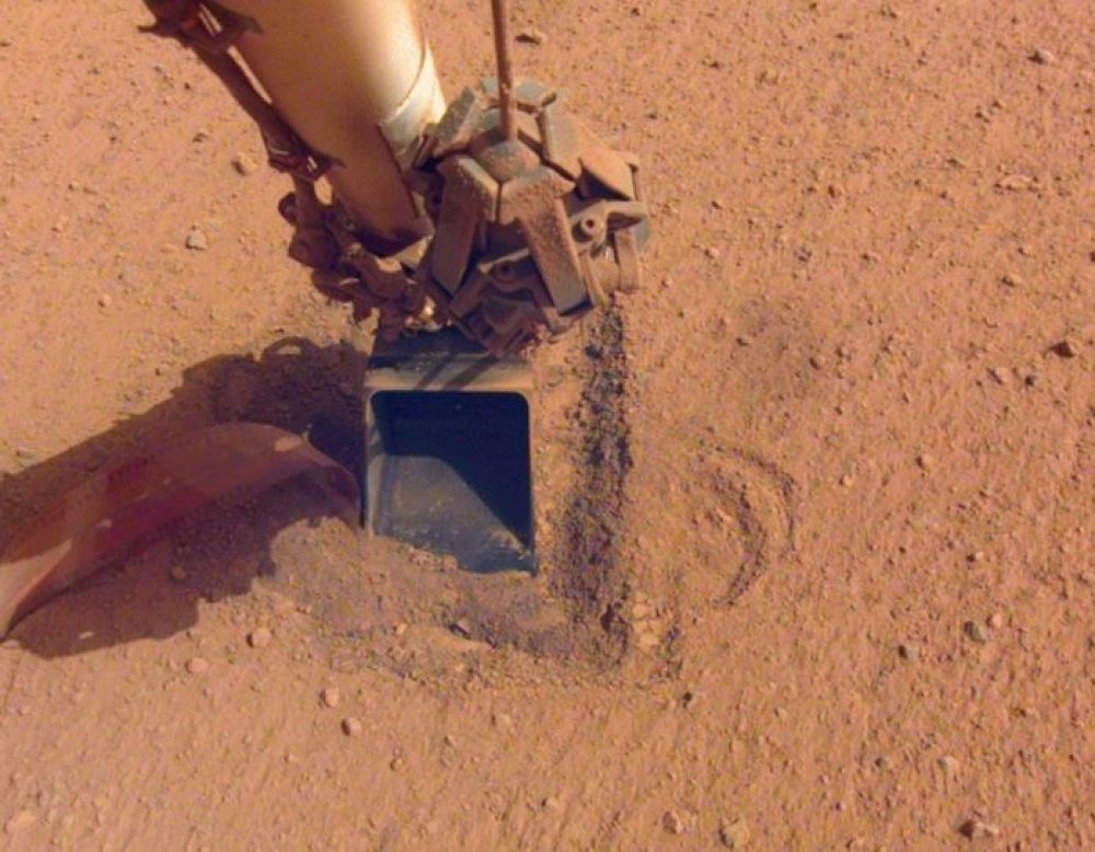 Finaliza misión de sonda  de calor interno de Marte