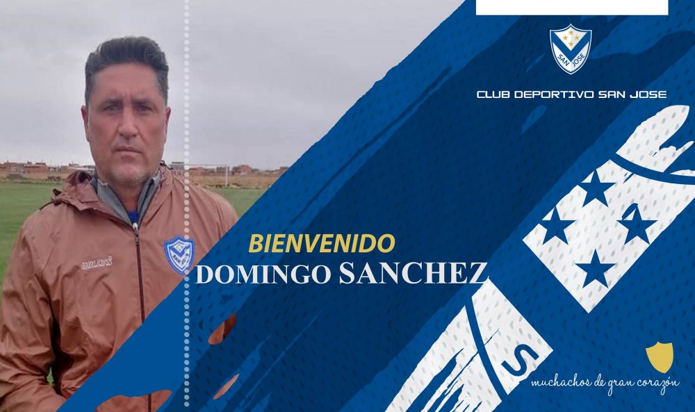 Domingo Sánchez se puso manos a la obra
