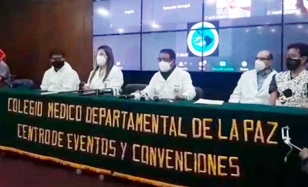 Médicos de La Paz plantean  cuarentena rígida en el país
