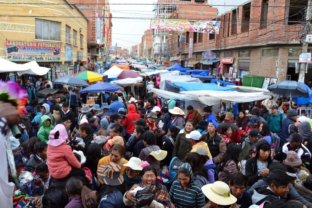 Presencia de Evo Morales causa descontento en población alteña