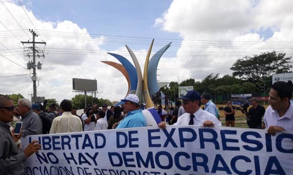 Periodistas del mundo exigieron  libertad de expresión en Nicaragua