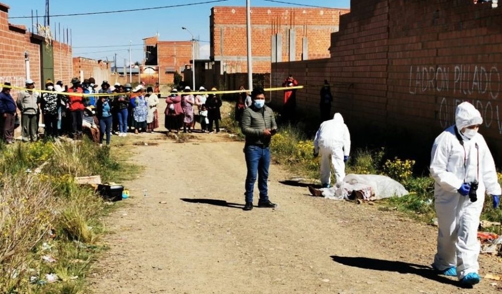 Policía halla cadáver de una  mujer de 42 años en El Alto