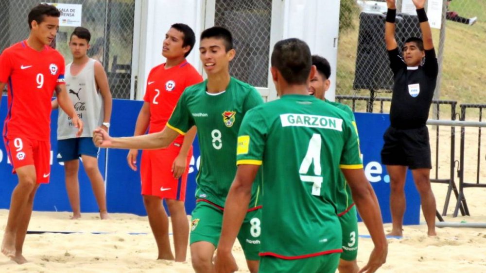 Bolivia presente en la Copa América de fútbol playa