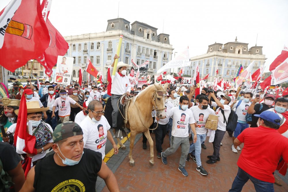 Segunda vuelta por la  presidencia en Perú