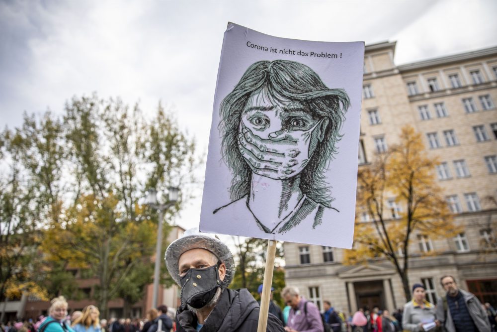 69 detenidos en manifestación de Berlín
