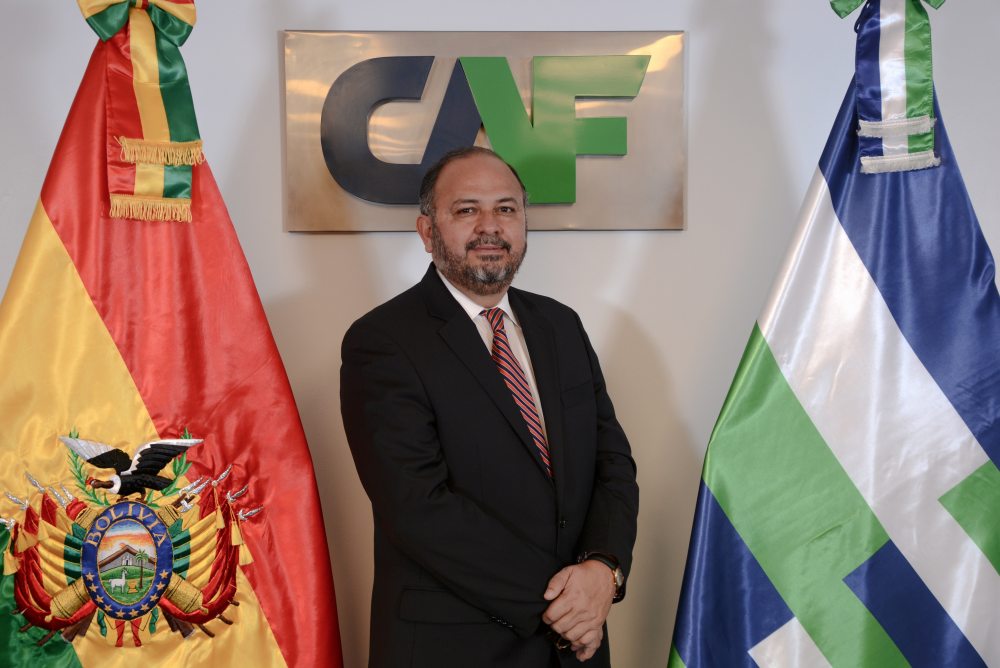 Florentino Fernández es nuevo representante de CAF en Bolivia