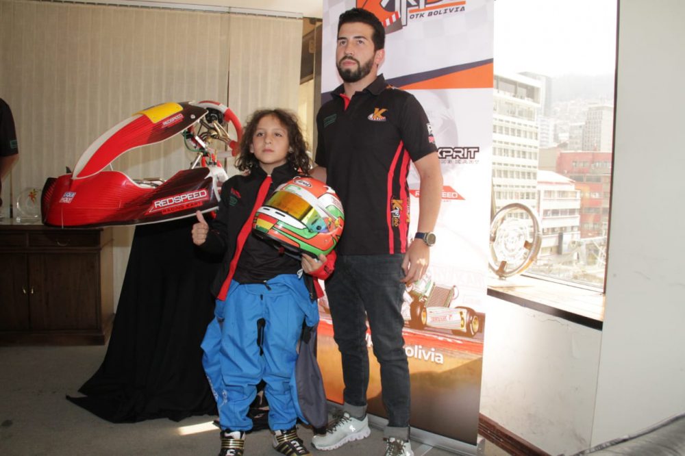 Lucas Careaga forma parte de la selección de karting