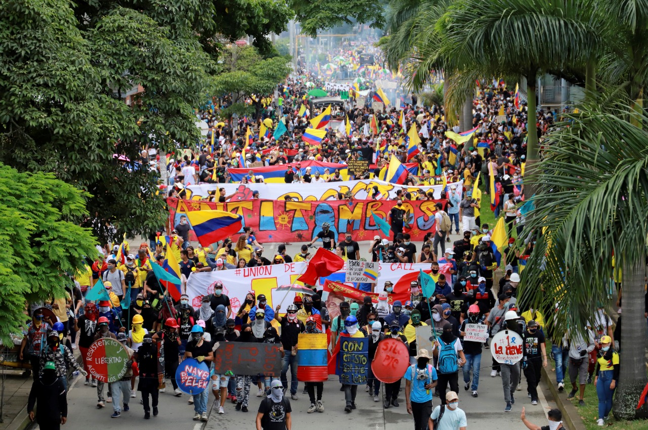 Fiscalía colombiana confirma 20  muertes relacionadas con protestas