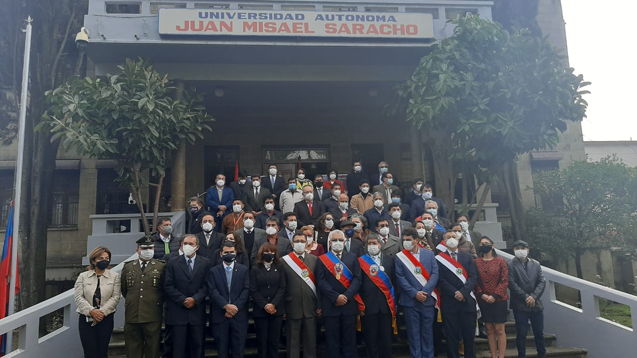 Universidad Juan Misael Saracho conmemoró 75 años de fundación
