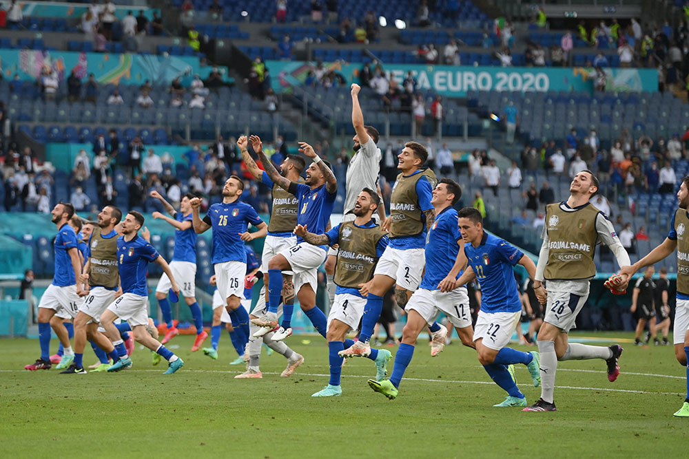Italia supera a Gales y ambos avanzan de fase en la Euro 2021