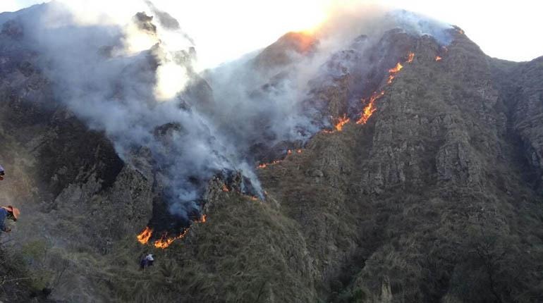Alcaldía de Tarija reporta más de 15 incendios en junio