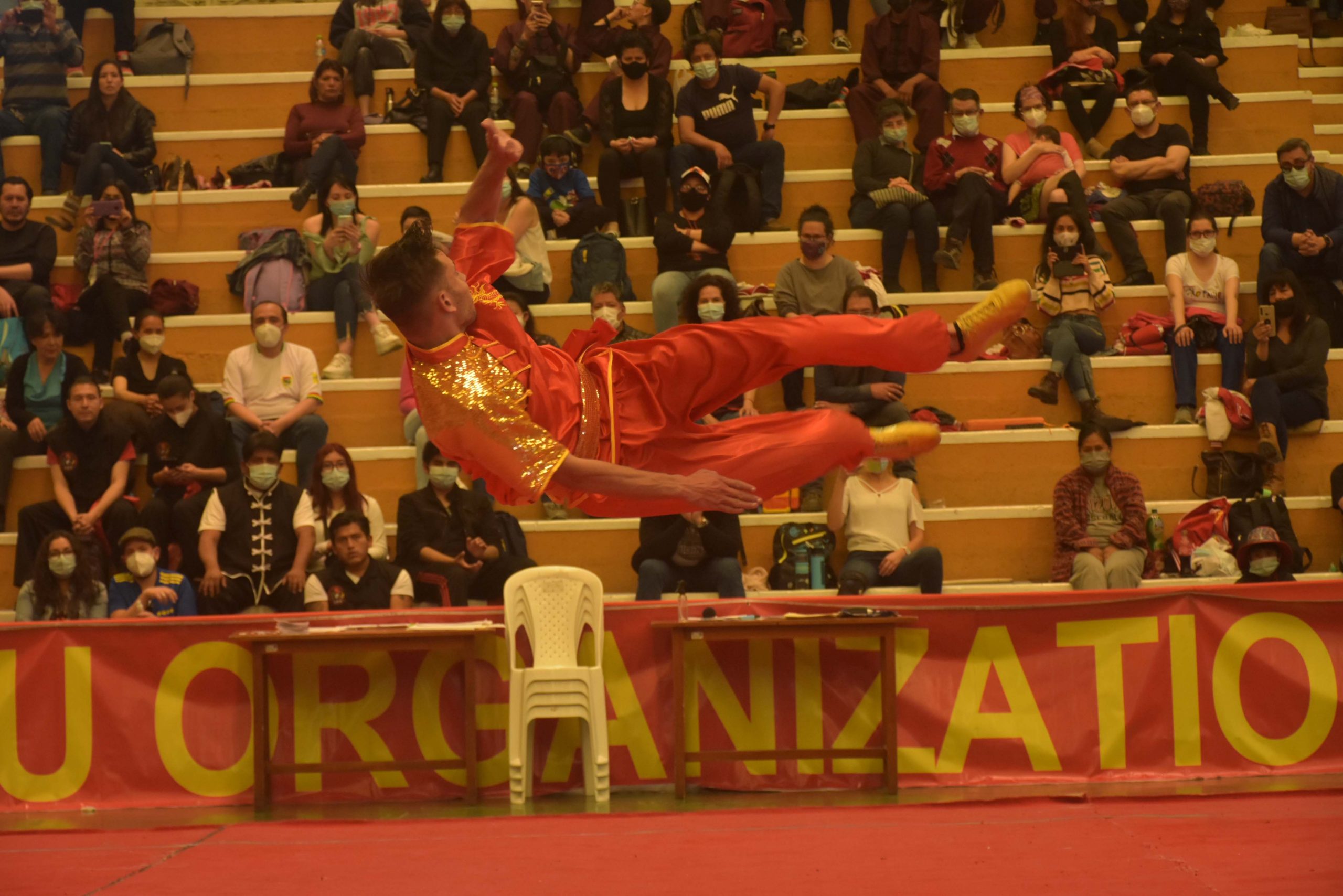 Más de 200 atletas brillan en nacional de Wushu