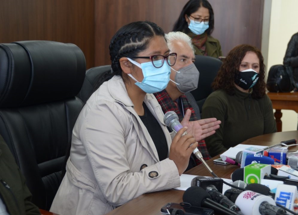 Alcaldesa Eva Copa afirma que  El Alto merece trato más justo