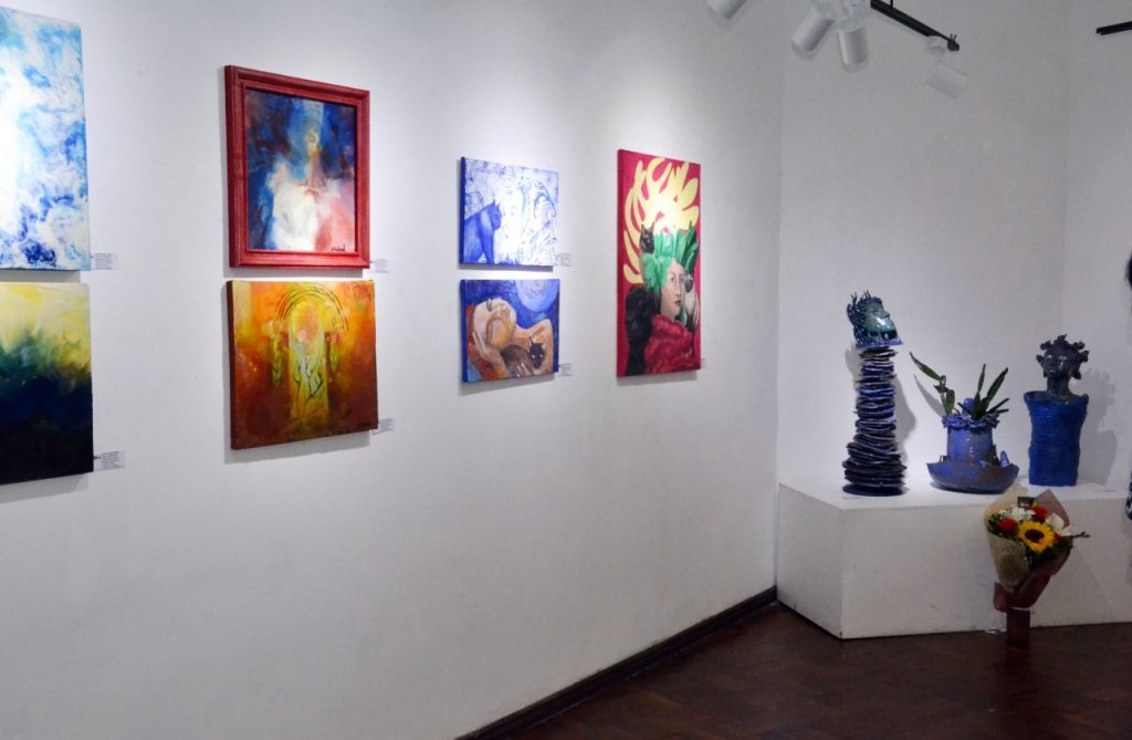 Muestra de arte en museo Antonio Paredes Candia