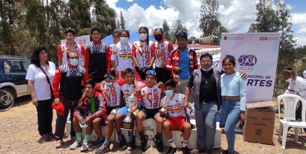 Chuquisaca se impuso en el nacional de ruta junior y cadete