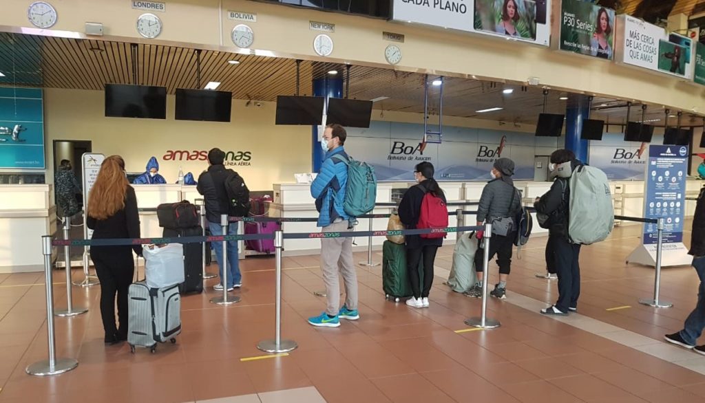 Aeropuertos en Bolivia  operan con normalidad