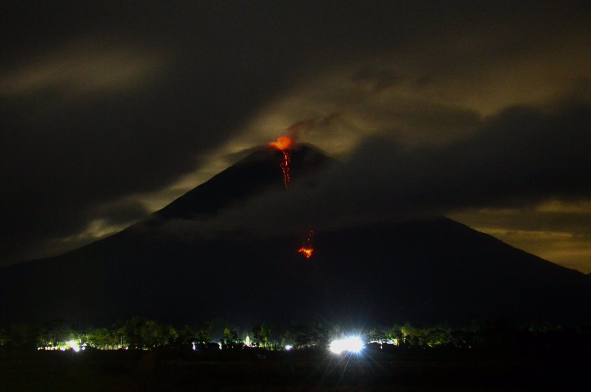 Erupción de volcán causa  un muerto y 41 heridos