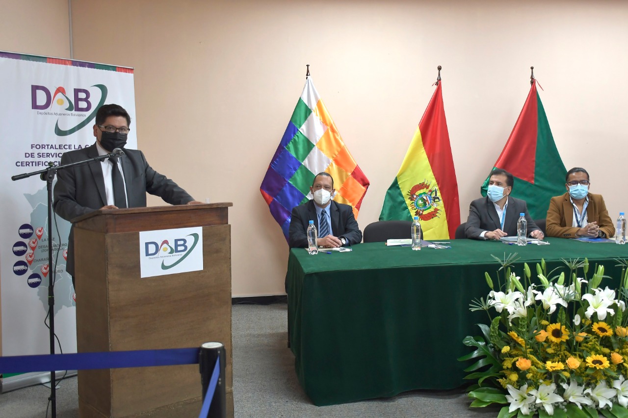 Depósitos Aduaneros Bolivianos  recibe certificación de calidad