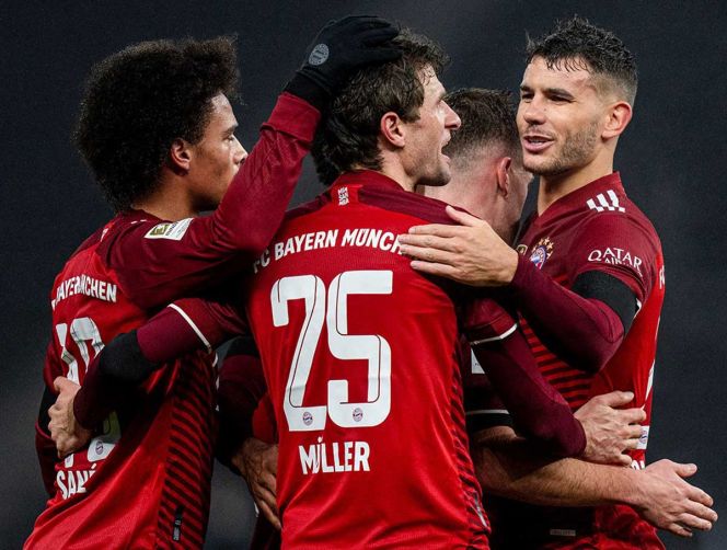 Bayern de Múnich goleó al Hertha y sigue puntero