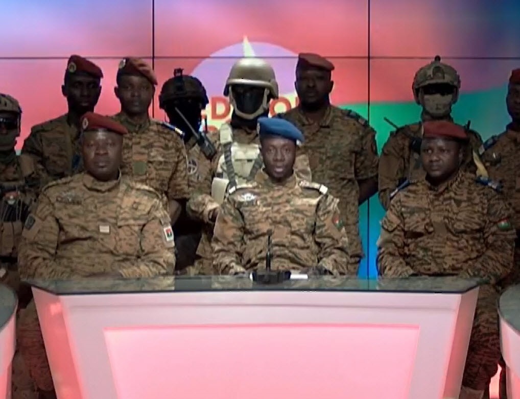 Fuerzas Armadas toman  el poder de Burkina Faso