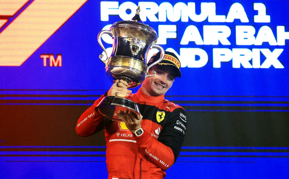 Leclerc gana en Baréin, el primer GP de la F1