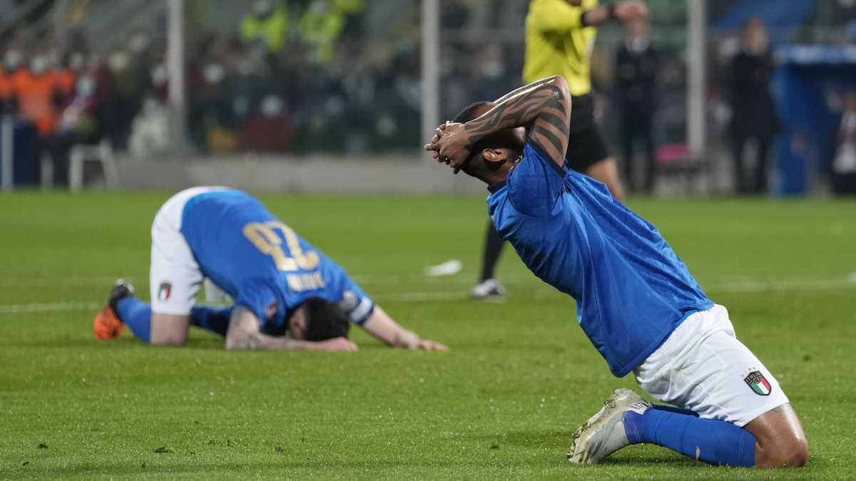 Italia podría jugar el Mundial de Catar 2022