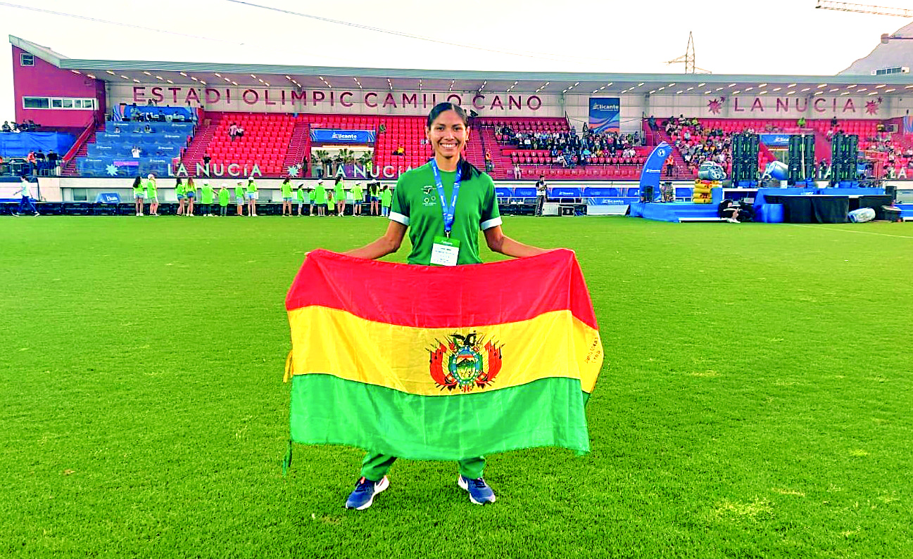 Carla Lorena está motivada en su paso por España