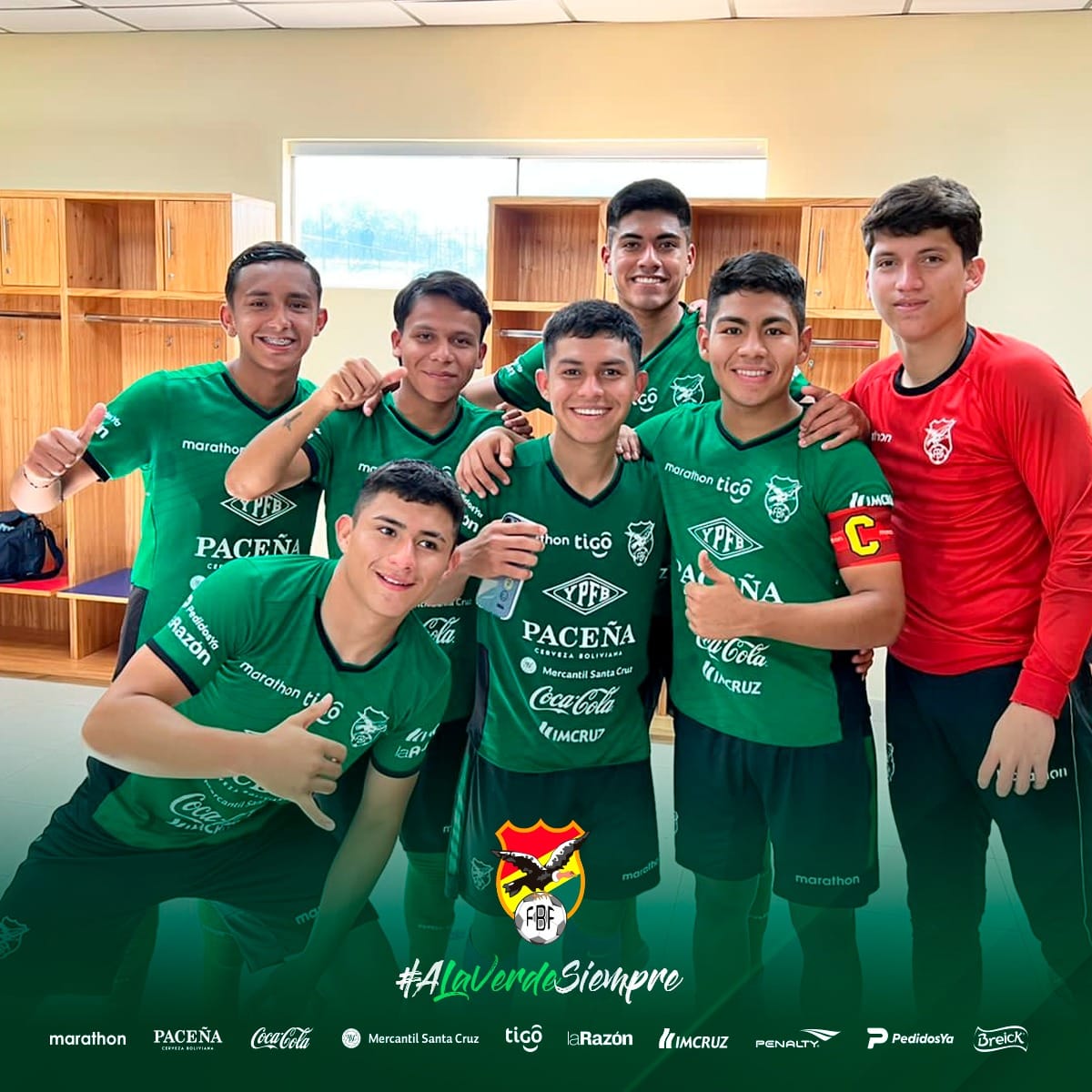 La Verde Sub 17 cierra amistosos en Paraguay con triunfo ante Cerro
