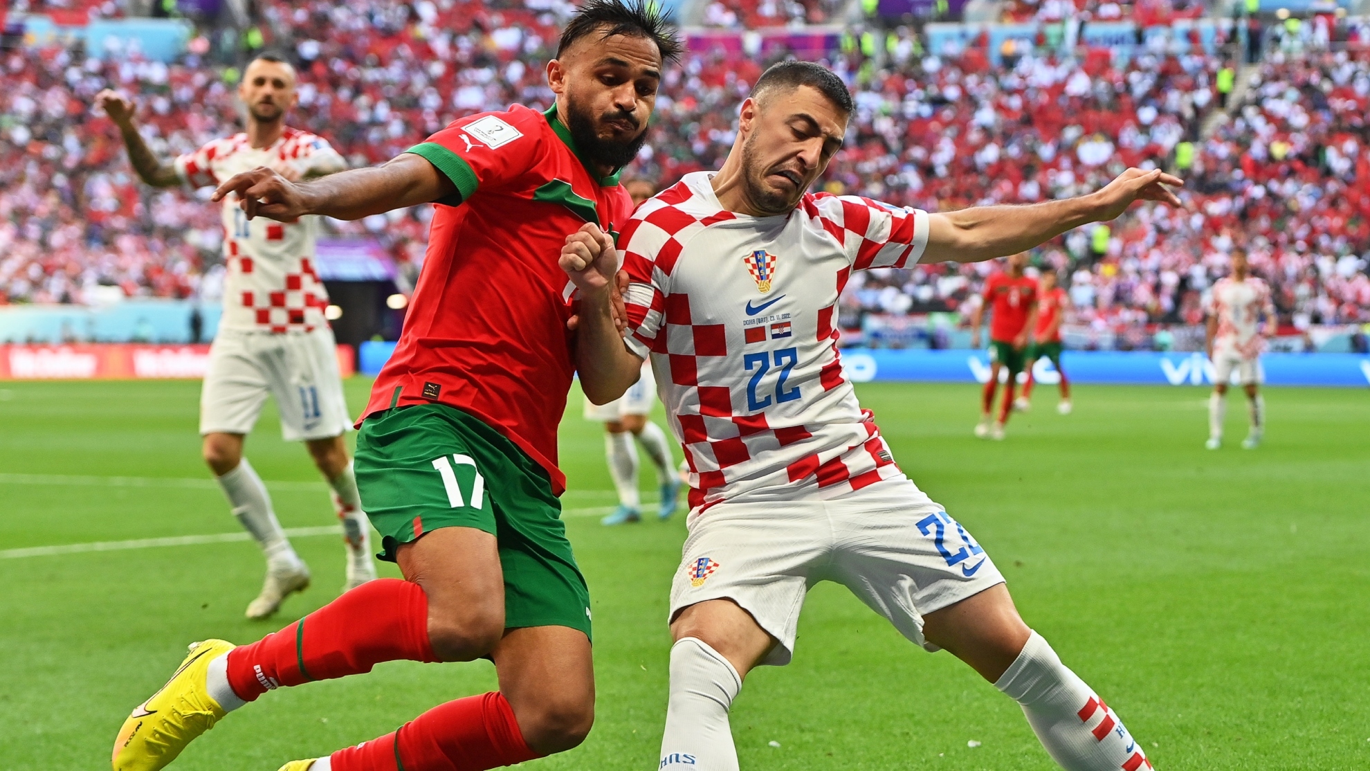 Marruecos y Croacia empataron 0 a 0 por el grupo “F”
