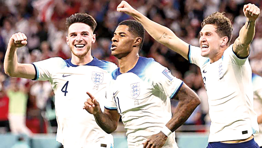 Inglaterra goleó 3-0 a Gales