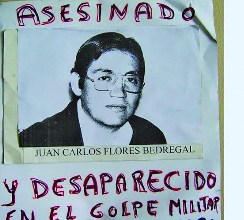 Bolivia es responsable por la desaparición  forzada de Juan Carlos Flores Bedregal