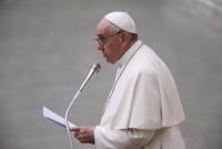 Papa muestra preocupación por  tensiones entre Ucrania y Rusia