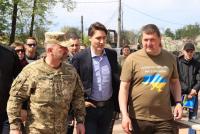 Primer ministro de  Canadá visitó Ucrania
