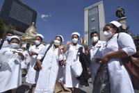 Enfermeras afrontaron inicio  de pandemia del coronavirus