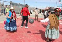 Diferentes actividades físicas por Día del Desafío en El Alto