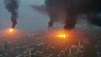Reportan un muerto por incendio  en fábrica petroquímica de Shanghái