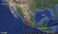 Sismo de magnitud de 6.9  con epicentro en Michoacán