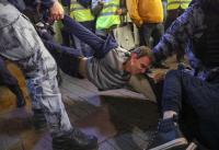 El Kremlin arrestó a más de 700  personas en jornada de protestas