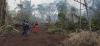 Bomberos forestales permanecerán en  municipios hasta sofocar incendios