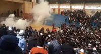 Detienen a policía que presuntamente  facilitó granada de gas a civiles