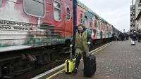 Llega a Kherson primer tren desde  Kiev tras retirada de tropas rusas