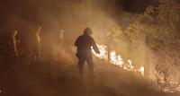 Santa Cruz registra 12 incendios  forestales en 10 municipios