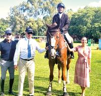 Equitación: Bedoya y Lancaster LV triunfan en el Nacional
