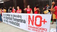 Venezuela registra 169 femicidios  entre enero y octubre de este año