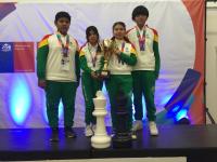 Bolivia es subcampeona en los Juegos Estudiantiles